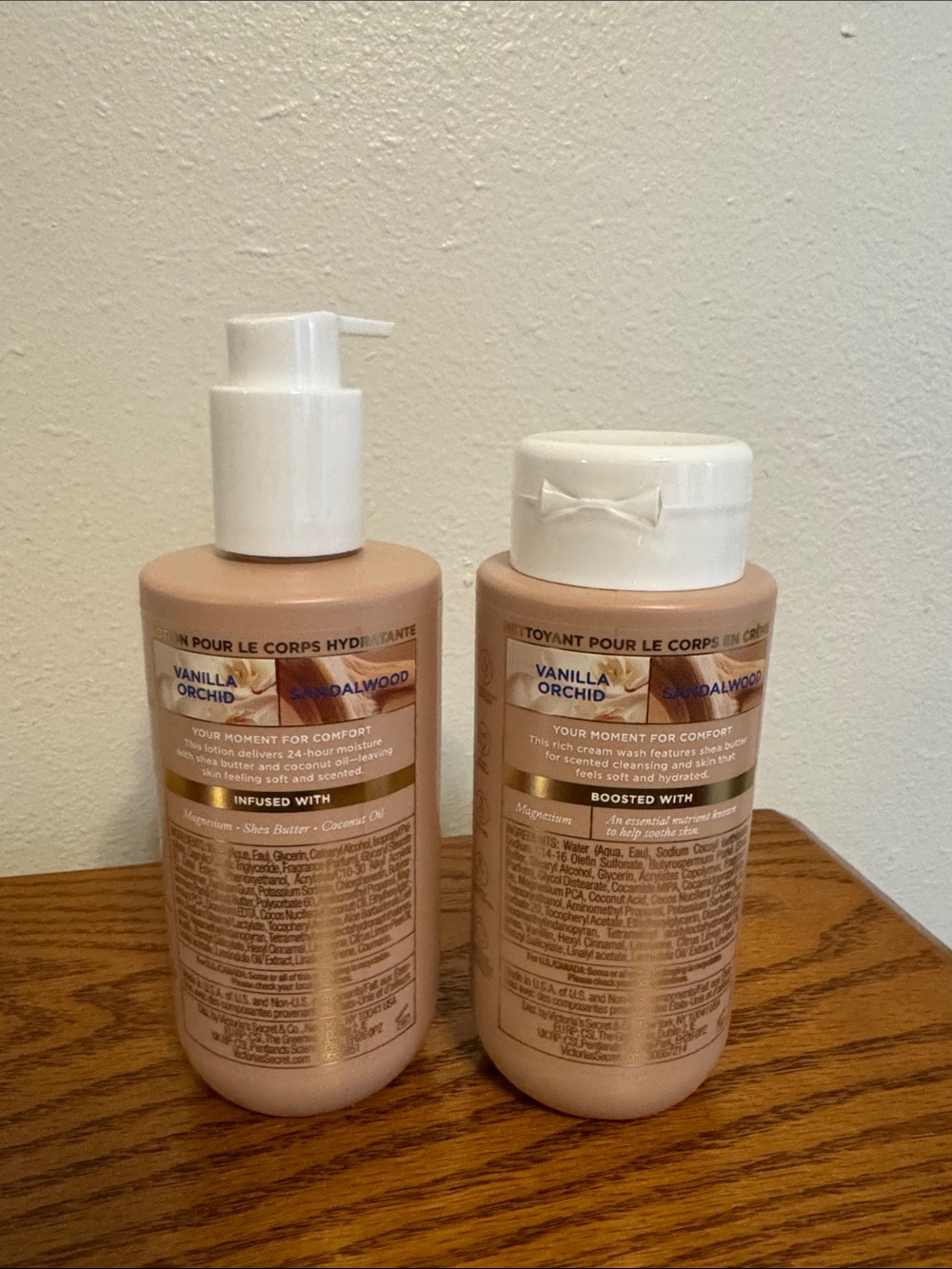 Victoria's Secret Vanilla Orchid & Sandalwood Body Lotion and Wash - Picture 2 of 4